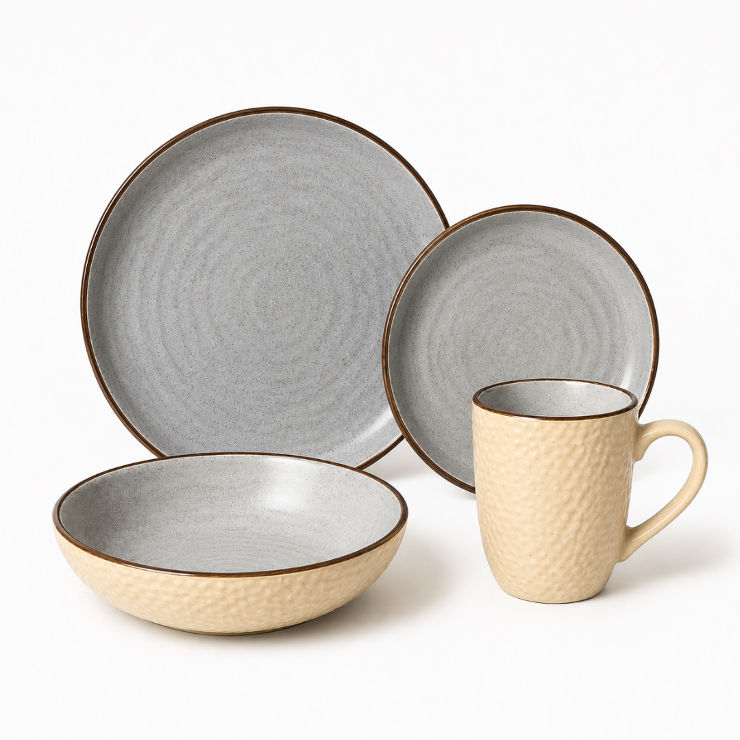 16 Piece Plate Set